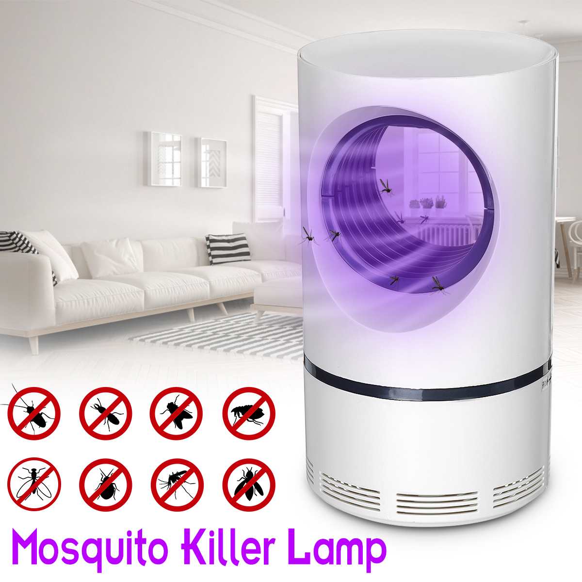 Buy LED Electric Mosquito Killer Lamp for Home Living Rooms – Yeabhi Sale