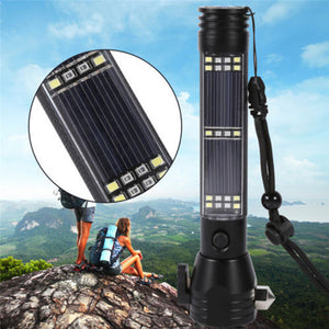 Solar Power Flashlight Emergency