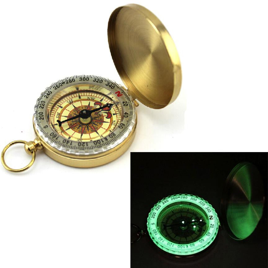 Lightweight Pocket Brass Compass