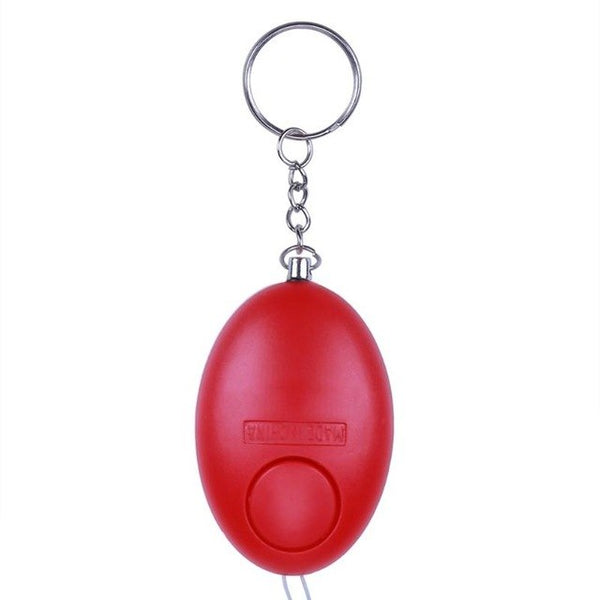 Outdoor Egg Shaped Panic Security Personal Alarm Keyring