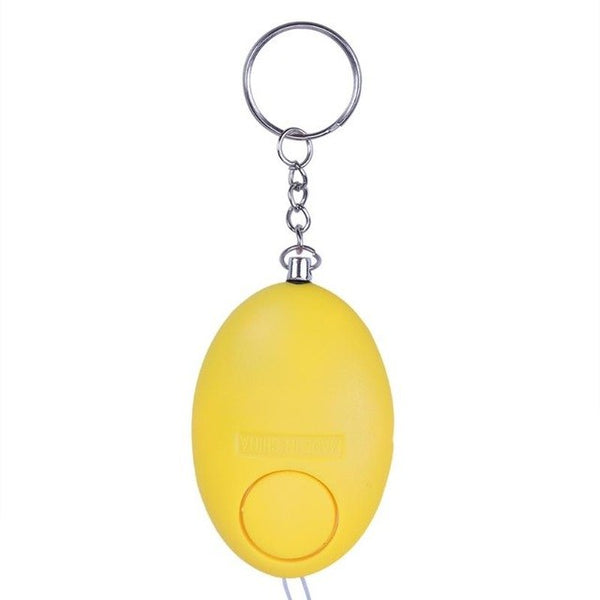 Outdoor Egg Shaped Panic Security Personal Alarm Keyring