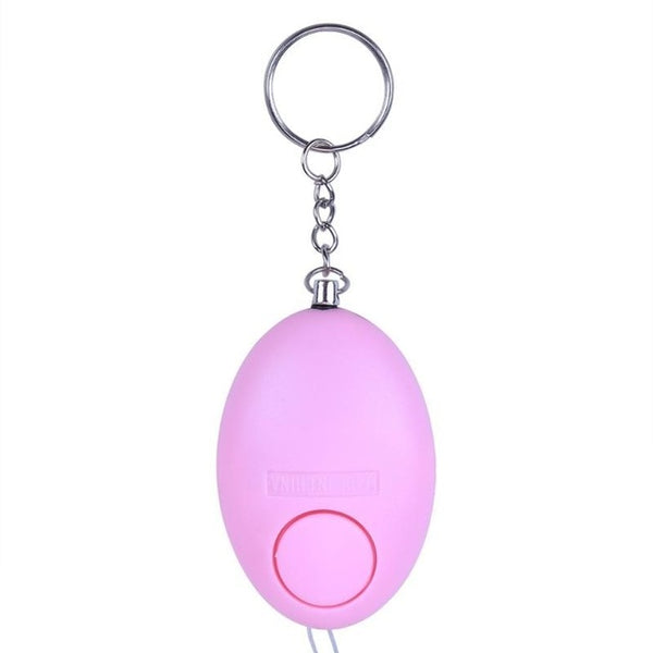 Outdoor Egg Shaped Panic Security Personal Alarm Keyring