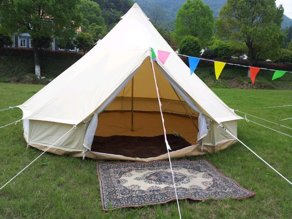 luxury hotel tent camping tent