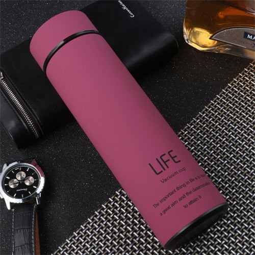 Thermos Tea Vacuum Flask With  Filter Stainless Steel