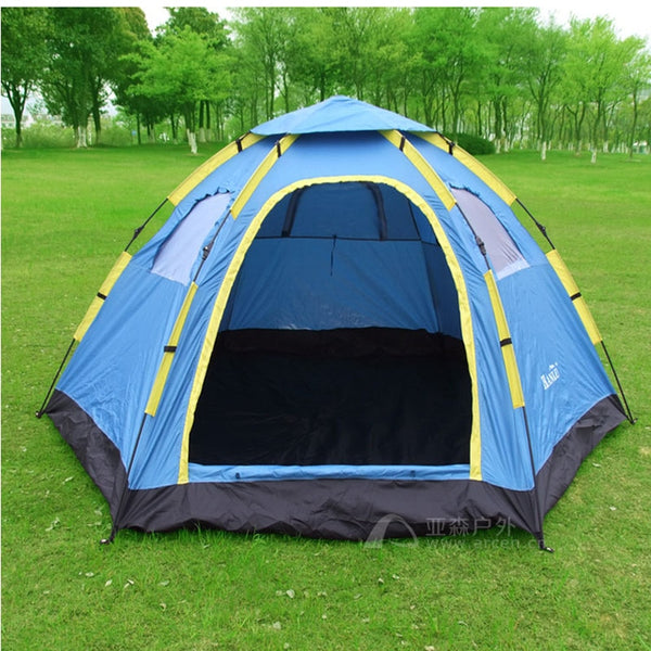 Fully-automatic camping tent