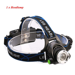 USB Rechargeable LED Headlamp 10000Lums