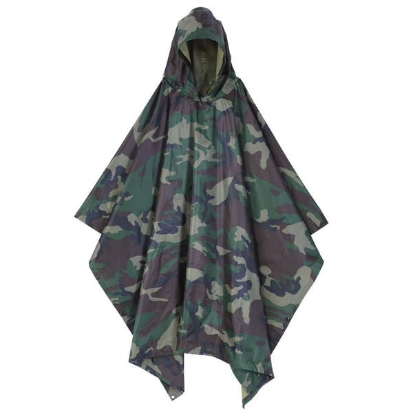 Waterproof Army Hooded Poncho