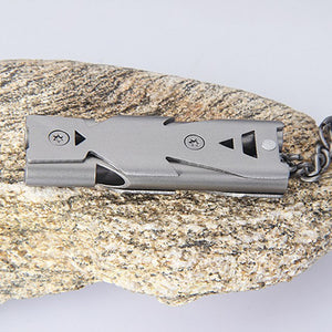 Portable Aluminum Safety Whistle