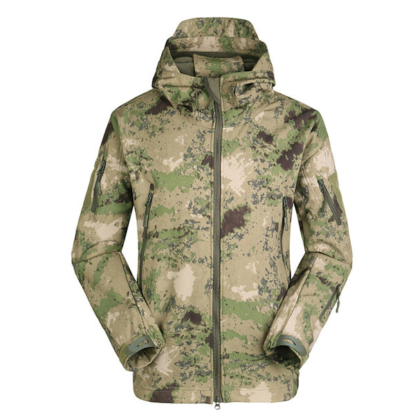 Men's Outdoor Hooded Windproof