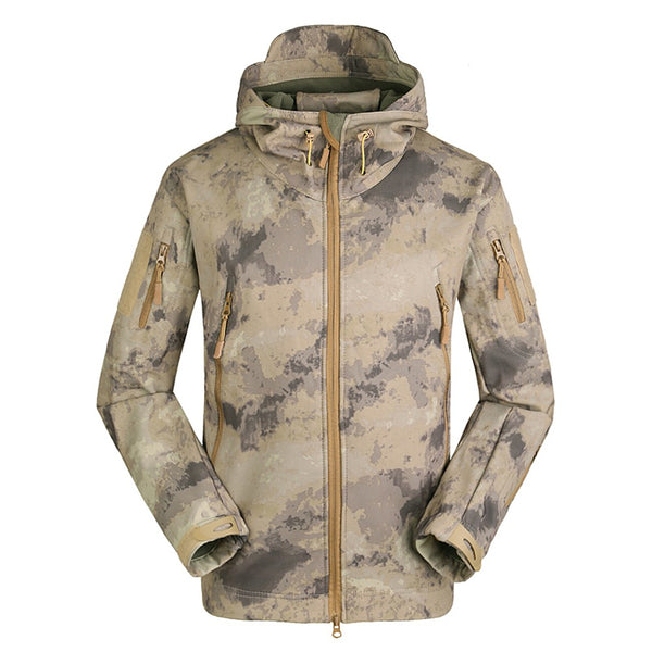 Men's Outdoor Hooded Windproof