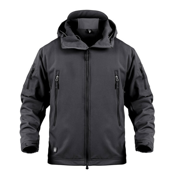 Military Fleece Jacket Hooded